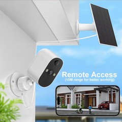 XVIM Solar Wireless Security Camera 1080P Battery Power Night Vision with Panel