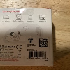 SwitchBot Bot Smart Switch Button Pusher Bluetooth Fingerbot White New in Box