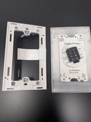 Lutron Palladiom HomeWorks Wired Keypad HQWT-U-P4W-WH
