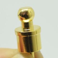 50pcs Gold Plated Noise Stopper RCA Cap Protector Dust Cap for RCA Jack Female