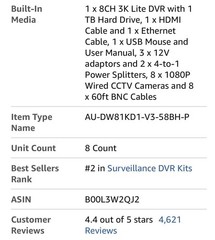 ANNKE 3K Lite Wired Security Camera System Outdoor with AI Human Detection