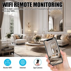 4K WIFI Mini Camera DIY HD IP DVR Security Home 1080P Motion Cam SmartCam -New