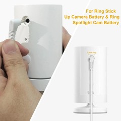 Solar Panel for Ring Stick Up Cam & Spotlight Battery 5V 6W White