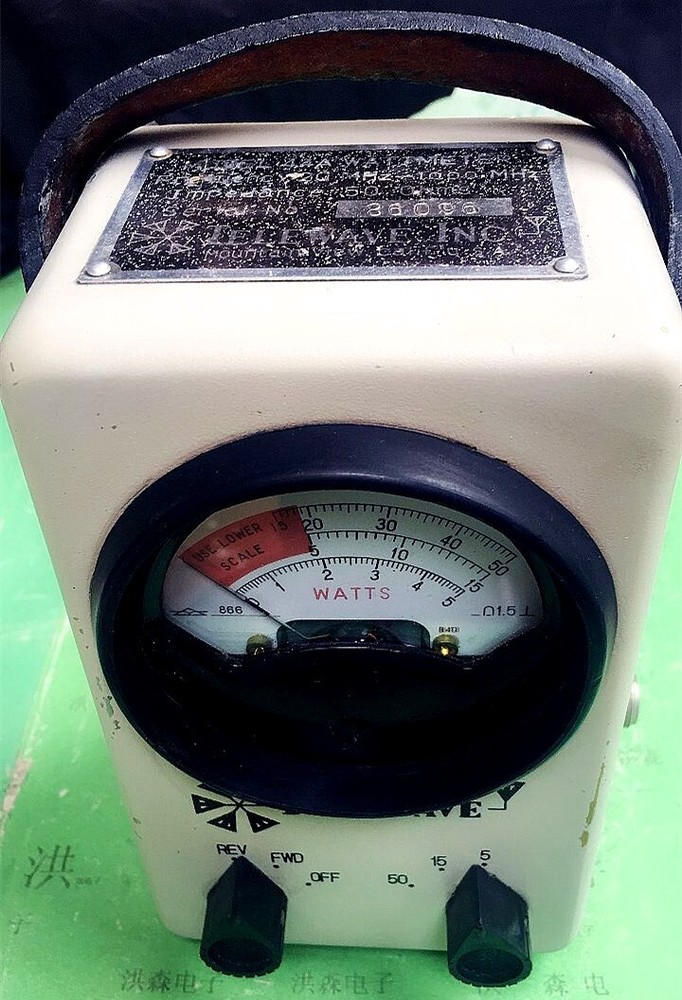 1pc TELEWAVE 44A 500W 20M–1000M pass-through power meter