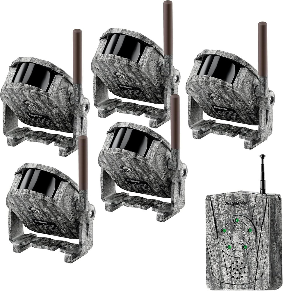 300M Wireless Hunting Alarm Kit – Night Vision Motion Detector & Security Sensor