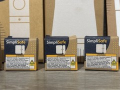 SimpliSafe Home Security System, Indoor Camera, Base Station, Keypad and Sensors