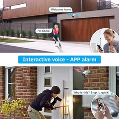 4K 8MP Audio PoE Security IP Camera Outdoor AI Color Night Vision for Onvif NVR