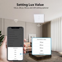 Human Presence Sensor Detect Human Presence None Status Body Motion LNEQ