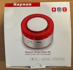 Raynon WiFi Home Security System Base Kit Alarm Door Sensor PIR Sensor W/Remotes
