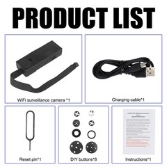 4K WIFI Mini Camera DIY HD IP DVR Security Home 1080P Motion Cam SmartCam -New