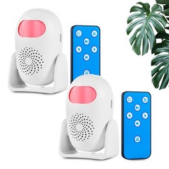Motion Sensor Alarm with 17 Chimes 3 Alarm Modes 4 Volume Levels Wireless