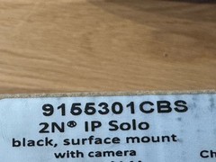 BRAND NEW 2N IP Solo Cam , 2N Indoor Touch, and Desk Stand in BLACK 9155301CBS