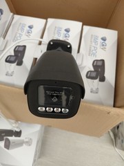 GW Security 8MP 4K PoE ONVIF IP Bullet Camera Black – 2.8-12mm