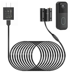 Weatherproof Power Adapter for Blink Video Doorbell (2025 Release), 16.4ft Do…