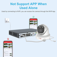 Anpviz 5MP Outdoor PoE IP Camera, AI Human Detection Color Night Vision, ONVIF
