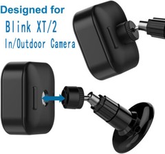 8Pcs Wall Mount Bracket for Blink XT2 In/Outdoor Camera 360° Adjustable Holder
