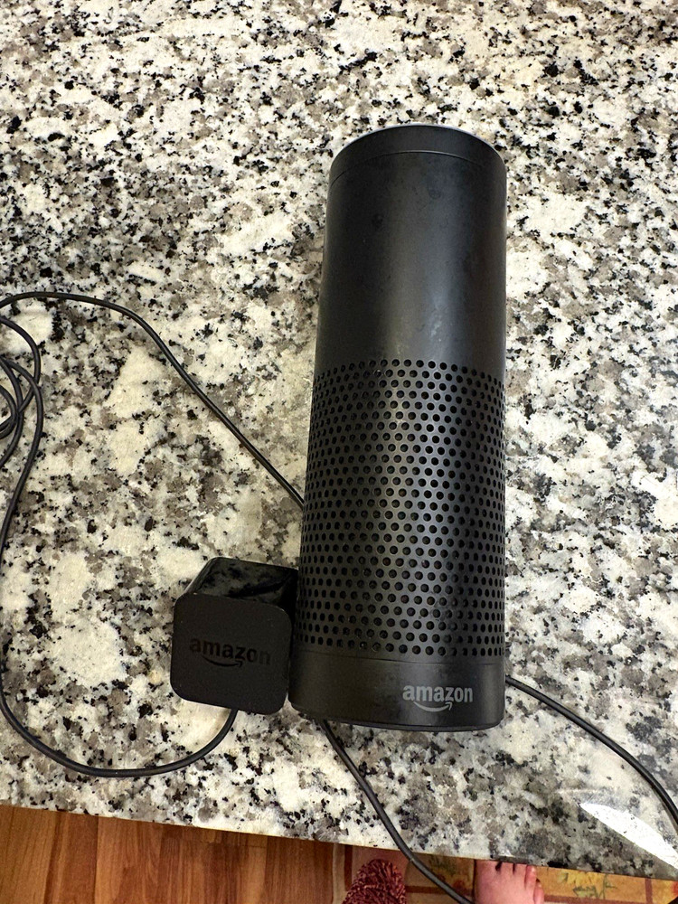 Amazon Echo (2nd Gen) Smart Speaker Black Wi‑Fi/Bluetooth