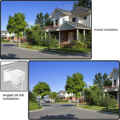 Angled Window Mount Compatible with Wyze Cam V4 Cam V3, 20 Degrees Tilt ( Up/Dow