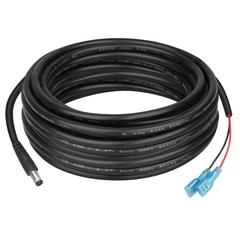 KSK 10 FT Trail Camera Power Cord,5.5×2.1mm DC External Black