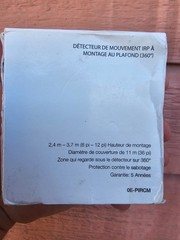 WBOX 0E-PIRCM Ceiling Mount Passive Infrared Motion Sensor 360 Degree – New