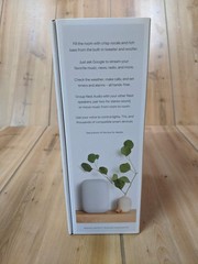*BOX ONLY* Google Nest Audio Smart Speaker Chalk w/ Instructions