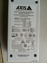 AXIS Communications T8154 Power over Ethernet POE Midspan ( 60W SFP )