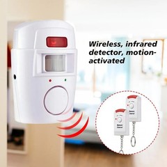 Wireless Motion Sensor Alarm Home Security Detector Indoor Outdoor Remote Garage