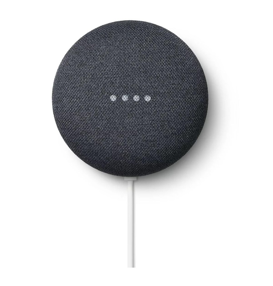 Google Nest Mini 2nd Generation Smart Speaker with Google Assistant – Charcoal