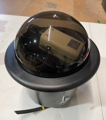 Sanyo VCB-3324 B/W CCD Security Camera 24V AC 60Hz 2.6W w fixed tinted dome lens