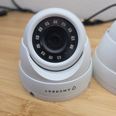 (2) Amcrest 1080P HDCVI Dome Security Camera AMC1080DM36-W, White Wired