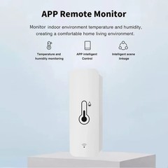 Tuya Smart Temperature And Humidity Sensor APP Remote Monitor For Smart Home Sma