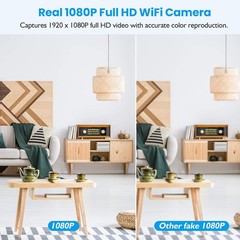 Wireless WiFi 4k Video Camera Smart Phone App Motion Detection Home Security Cam