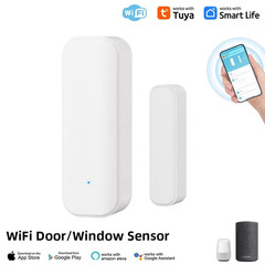 Smart WiFi/Zigbee Door Window Sensor Home Security Alarm Battery Powered Wireles