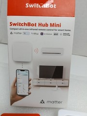 SwitchBot Hub Mini Compact all-in-one infrared remote control for smart home