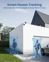 SolarCam D1 SE Solar Security Camera 3K PTZ Wireless Outdoor AI Human Detection