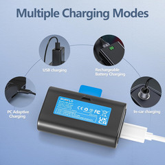 2-Pack Rechargeable Batteries for Simplisafe Wireless Outdoor Security Cameras,