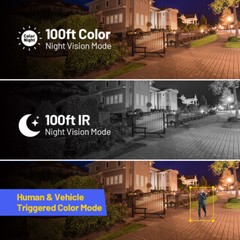 ANNKE 12MP PoE Security IP Camera System AI Color Night 16CH NVR Audio Recording