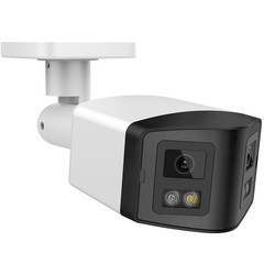 Vikylin 4/8MP 180° Dual Lens POE IP Camera Dual Light IR+Full Color Night Vision