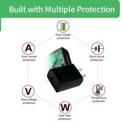 5V Micro USB Wall Charger Cable,5V AC to DC Power Adapter with 10ft 3M Power …