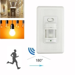 2/4Pcs Automatic PIR Occupancy Motion Sensor Light Switch Auto On/Off Infrared