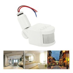 1-4 PIR Motion Sensor Detector Infrared Home 180° Light Control Switch 110V IP44