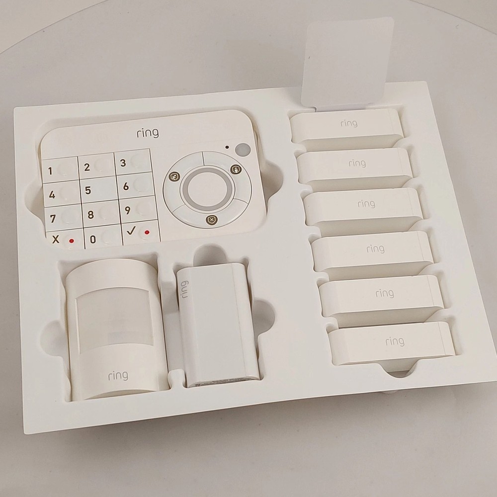 Ring Alarm Wireless Security Kit Home System – 10 Piece – New Open Box