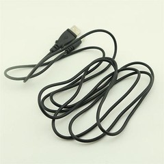 5x USB2.0 Type A Male to 5.5mm x 2.5mm DC Power Male Plug Connector Cable 6ft 2m
