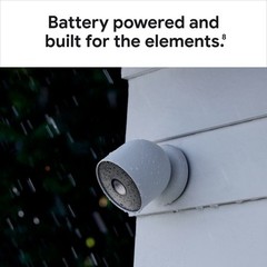 Google Nest Cam Outdoor or Indoor, Battery – 2nd Generation