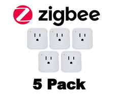 Lot of 5 New Zigbee Smart Plugs – Home Assitant – Zigbee2mqtt – Xfinity – + More