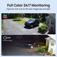 10-Pack Vikylin 8MP POE IP Camera Full Color Night Vision Onvif
