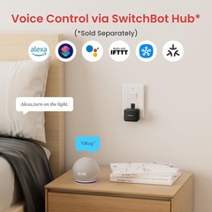 Smart Switch Button Pusher Bluetooth – Fingerbot for Rocker Switch/One-Way Bu…