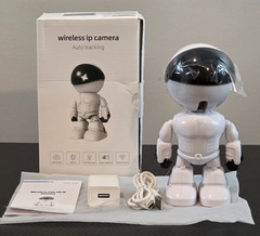 5G/2.4Ghz WiFi Robot Camera 3MP Pet/Baby Camera w/App Motion Detection