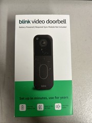 BRAND NEW – Blink Video Doorbell (2025 2nd Gen) BLACK (sync module not included)