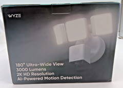 Wyze Cam Floodlight Pro 3000 Lumen LEDs 180° View 2K HD Outdoor Hardwired